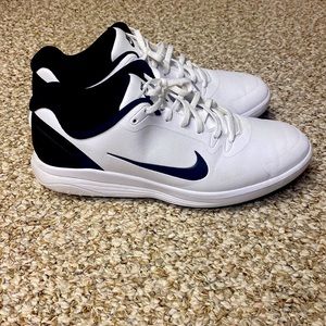 Nike Infinity G Golf White/Black Men's Athletic Shoes Size 12 W